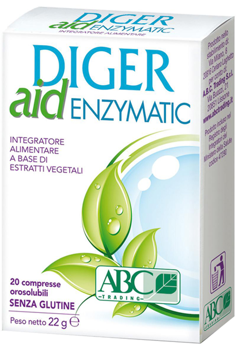 DIGER AID ENZYMATIC 20 COMPRESSE - farmacialombardia.it