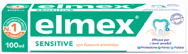 ELMEX DENTIFRICIO SENSITIVE CON FLUORURO AMMINICO 100 ML - farmacialombardia.it