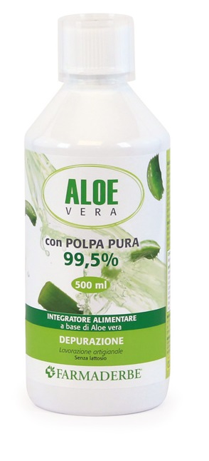 ALOE VERA SUCCO DI ALOE VERA POLPA PURA 500 ML - farmacialombardia.it