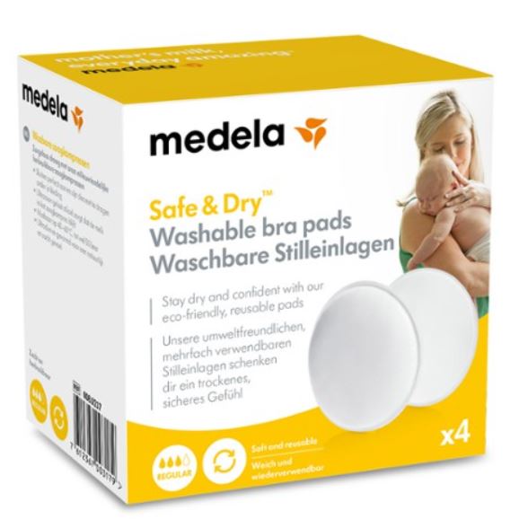 SAFE & DRY COPPETTA ASSORBILATTE LAVABILE 4 PEZZI - farmacialombardia.it