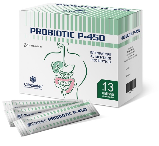 PROBIOTIC P-450 24 STICK MONODOSE 10 ML - farmacialombardia.it