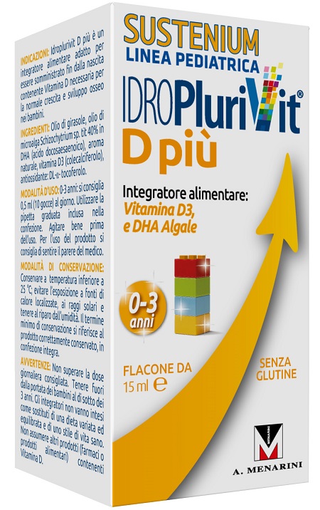 IDROPLURIVIT D+ SUSTENIUM 15 ML - farmacialombardia.it