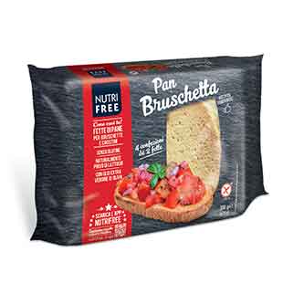 NUTRIFREE PANBRUSCHETTA 4 X 75 G - farmacialombardia.it