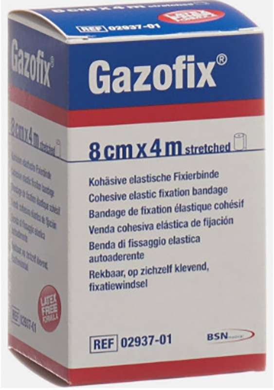 BENDA ELASTICA AUTOADESIVA GAZOFIX 8X400 CM - farmacialombardia.it