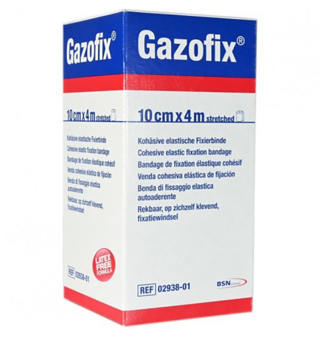 BENDA ELASTICA AUTOADESIVA GAZOFIX 10X400 CM - farmacialombardia.it
