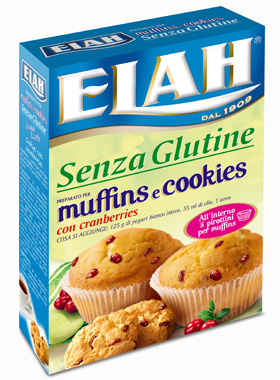ELAH PREPARATO PER MUFFIN E COOKIES CON CRANBERRIES 190 G - farmacialombardia.it