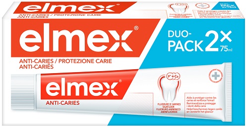 ELMEX PROTEZIONE CARIE 2 X 75 ML - farmacialombardia.it
