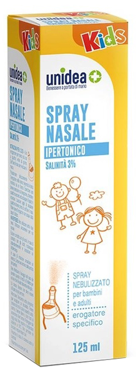 ACQUA DI MARE SPRAY IPERTONICA UNIDEA  125 ML - farmacialombardia.it