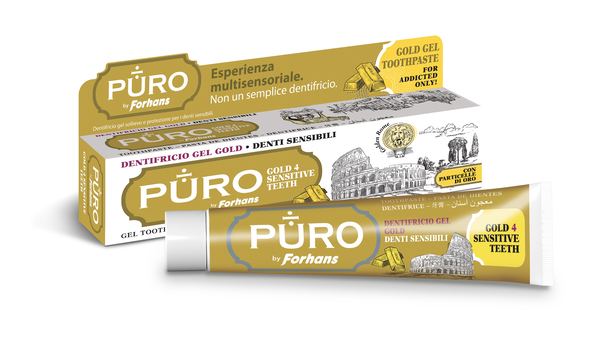 FORHANS GOLD4WHITE DENTIFRICIO 75 ML - farmacialombardia.it