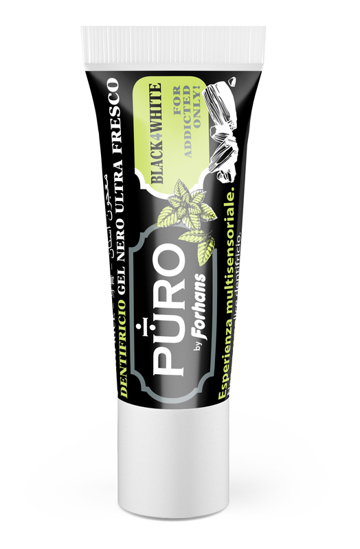 FORHANS BLACK4WHITE DENTIFRICIO 12 ML - farmacialombardia.it