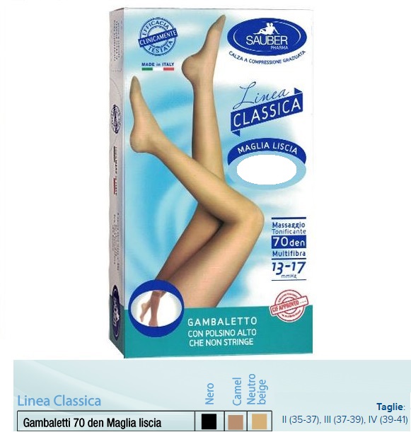 SAUBER GAMBALETTO MAGLIA LISCIA 140 DENARI CAMEL 3 - farmacialombardia.it