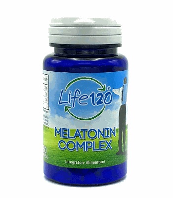 LIFE 120 MELATONINA COMPLEX 180 COMPRESSE - farmacialombardia.it