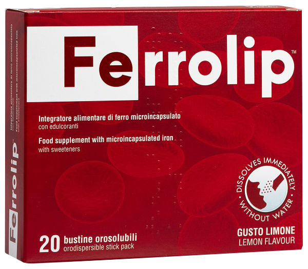 FERROLIP 20 BUSTINE OROSOLUBILI GUSTO LIMONE - farmacialombardia.it