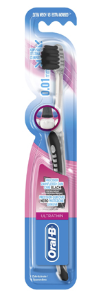 ORALB SPAZZOLINO EXTRA MORBIDO NERO ULTRATHIN - farmacialombardia.it