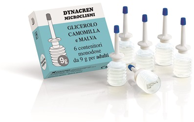 DYNACREN MICROCLISMI CAMOMILLA E MALVA 6 PEZZI DA 9 G PER ADULTI - farmacialombardia.it