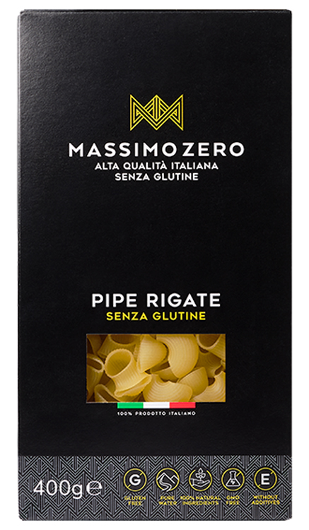 MASSIMO ZERO PIPE RIGATE 400 G - farmacialombardia.it