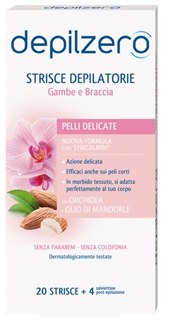 DEPILZERO STRISCE GAMBE BRACCIA 20 PEZZI - farmacialombardia.it