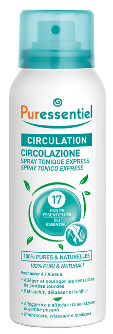 PURESSENTIEL SPRAY TONICO EXPRESS CIRCOLAZIONE 100 ML - farmacialombardia.it