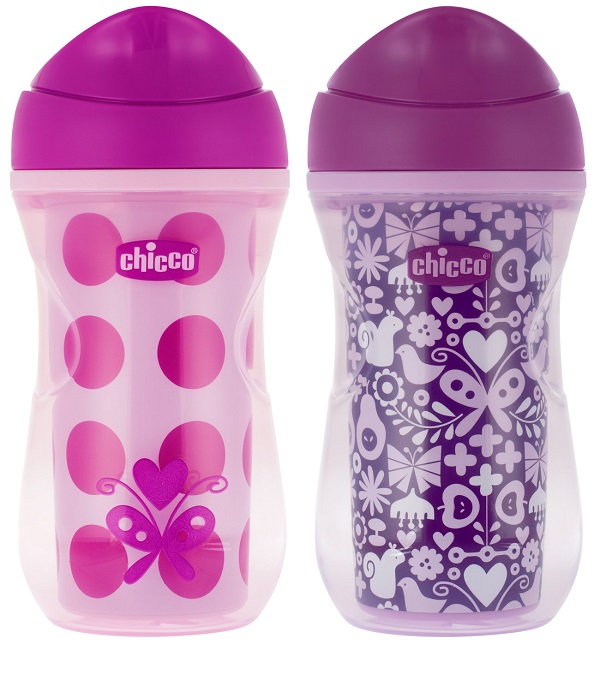 CHICCO TAZZA ACTIVE ROSA 14 MESI+ PACK 1 - farmacialombardia.it