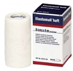 BENDA ELASTICA AUTOADESIVA ELASTOMULL HAFT COMPRESSIONE FORTE 8X400 CM - farmacialombardia.it