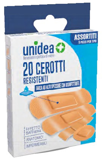 CEROTTO UNIDEA IN POLIURETANO ASSORTITI 20 PEZZI - farmacialombardia.it