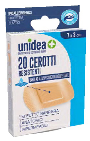 CEROTTO IN POLIURETANO UNIDEA MISURA GRANDE 7X3 CM 20 PEZZI - farmacialombardia.it
