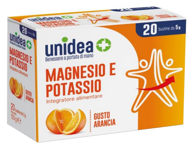 UNIDEA MAGNESIO POTASSIO 20 BUSTINE - farmacialombardia.it