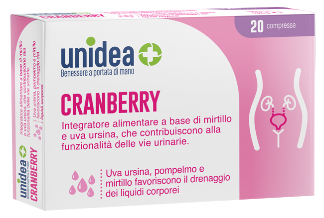UNIDEA CRANBERRY D-MANNOSIO 20 COMPRESSE - farmacialombardia.it