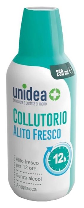 UNIDEA COLLUTORIO ALITO FRESCO 12H 250 ML - farmacialombardia.it