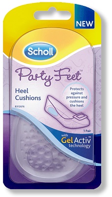 PLANTARE ORTOPEDICO SCHOLL PARTY FEET GEL ACTIVE TALLONE - farmacialombardia.it
