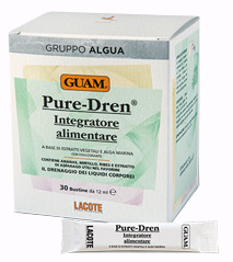 GUAM GRUPPO ALGUA PURE-DREN 30 BUSTINE DA 12 ML - farmacialombardia.it