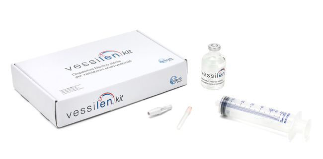 KIT VESSILEN 50 ML CON SIRINGA 50 ML, AGO E LUER LOCK ADAPTER - farmacialombardia.it