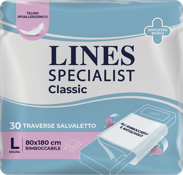 TRAVERSA LINES SPECIALIST CLASSIC 80X180 CM 30 PEZZI - farmacialombardia.it