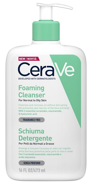 CERAVE SCHIUMA DETERGENTE VISO 473 ML - farmacialombardia.it