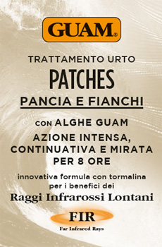 GUAM PATCHES TRATTAMENTO URTO PANCIA E FIANCHI 8 PEZZI - farmacialombardia.it