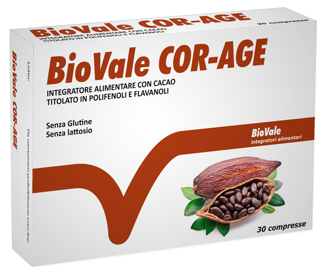BIOVALE COR-AGE 30 COMPRESSE - farmacialombardia.it