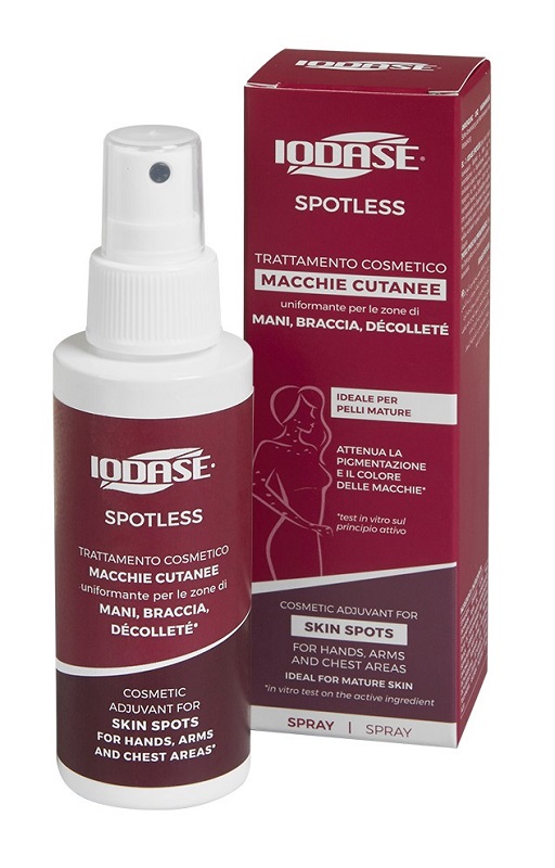 IODASE SPOTLESS TRATTAMENTO AGE SPOTS MANI BRACCIA DECOLLETE SPRAY 100 ML - farmacialombardia.it