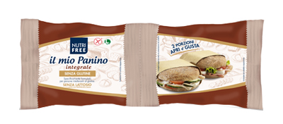 NUTRIFREE IL MIO PANINO INTEGRALE 2 X 90 G - farmacialombardia.it
