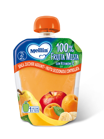 MELLIN POUCH FRUTTA MISTA 90 G - farmacialombardia.it