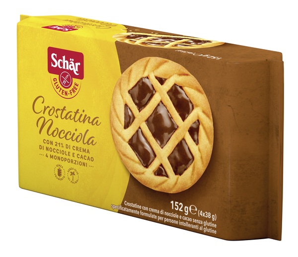 SCHAR CROSTATINA NOCCIOLA 4 MONOPORZIONI DA 38 G - farmacialombardia.it