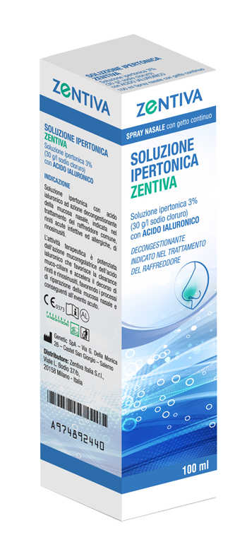 SOLUZIONE IPERTONICA ZENTIVA SPRAY NASALE 100 ML - farmacialombardia.it