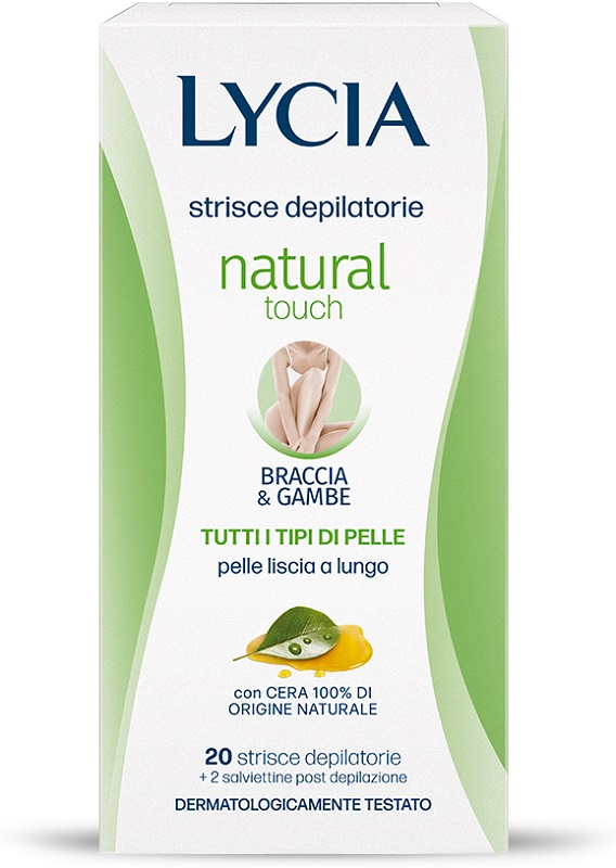 LYCIA 20 STRISCE B/G NATURALE 12 PEZZI - farmacialombardia.it