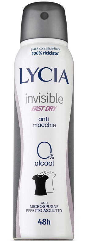 LYCIA SPRAY INVISIBLE FAST DRY 150 ML - farmacialombardia.it
