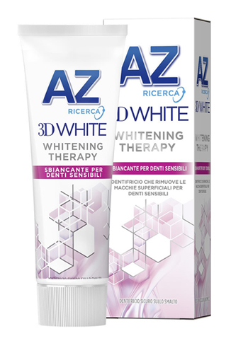 DENTIFRICIO AZ 3D WHITE THERAPY DENTI SENSIBILI 75 ML - farmacialombardia.it