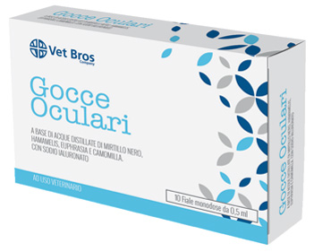 VET BROS SOLUZIONE SALINA STERILE OFTALMICA AD USO VETERINARIO 10 FIALE DA 5 ML - farmacialombardia.it