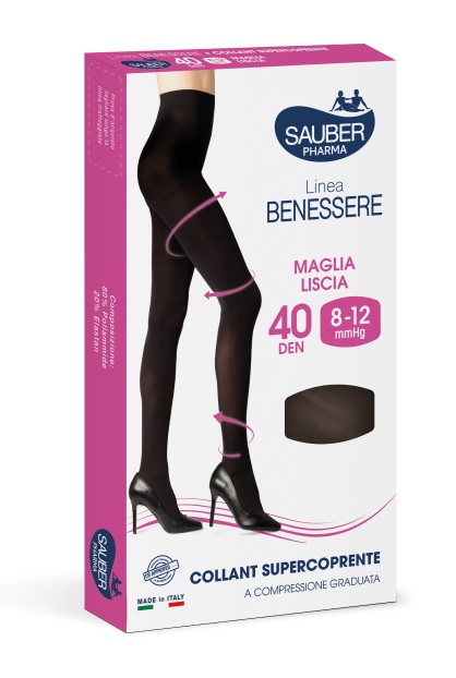 COLLANT SUPERCOPRENTE SAUBER 8-12MMHG NERO 4 - farmacialombardia.it
