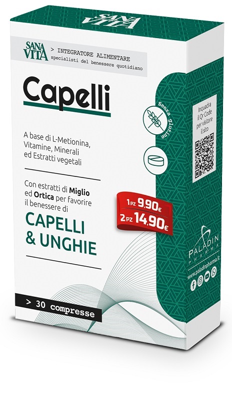 SANAVITA CAPELLI 30 COMPRESSE - farmacialombardia.it