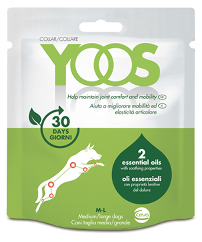 YOOS COLLARE CANE TAGLIA MEDIUM/LARGE A BASE DI OLI ESSENZALI - farmacialombardia.it