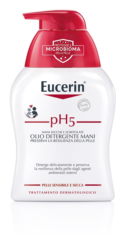 EUCERIN PH5 OLIO DETERGENTE MANI SECCHE E SCREPOLATE 250 ML - farmacialombardia.it