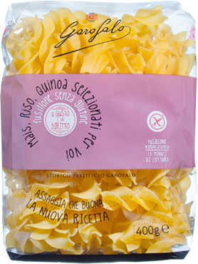 GAROFALO FUSILLONE SENZA GLUTINE 400 G - farmacialombardia.it
